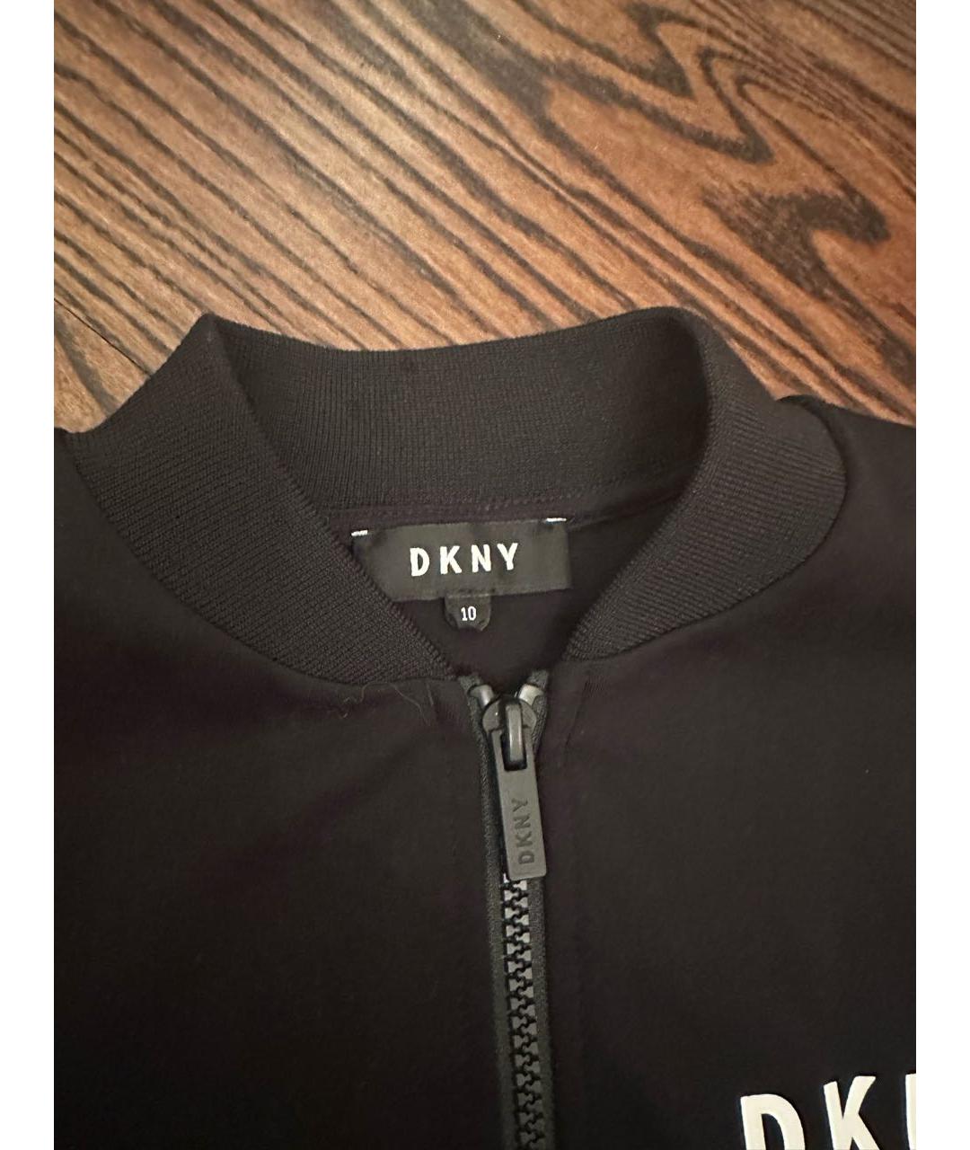 DKNY KIDS Черный вискозный комплект, фото 3