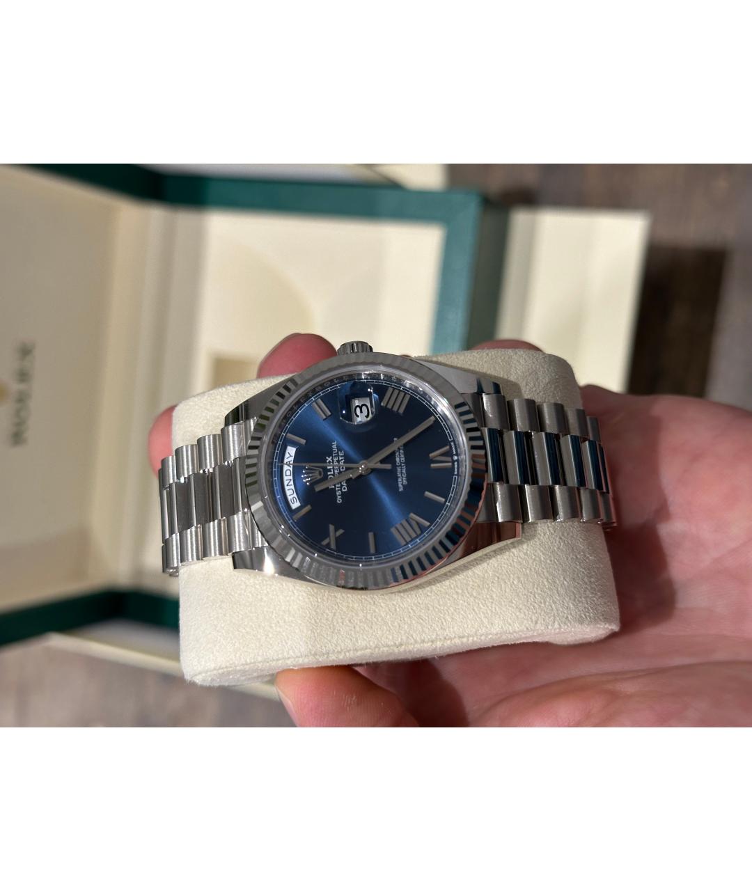 ROLEX Синие часы, фото 7