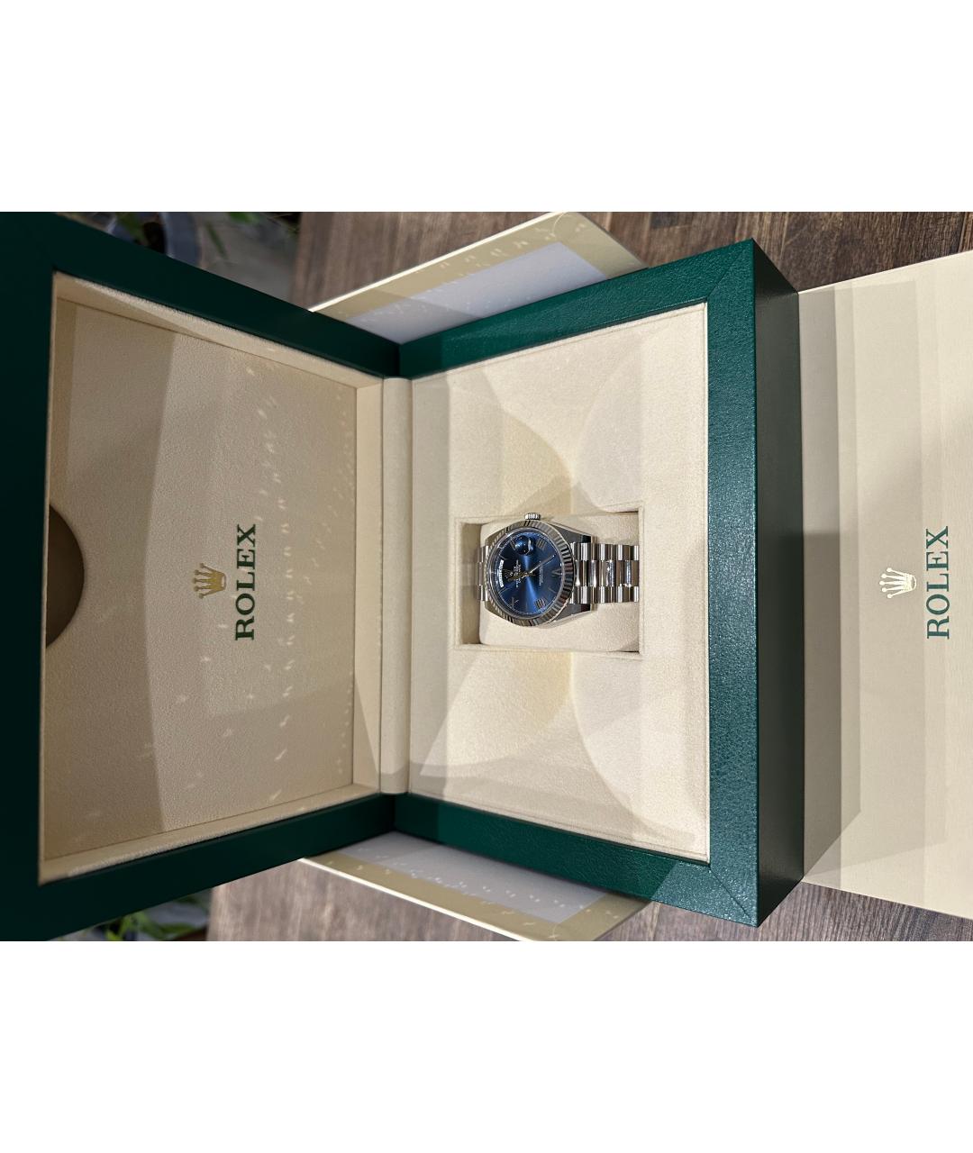 ROLEX Синие часы, фото 5