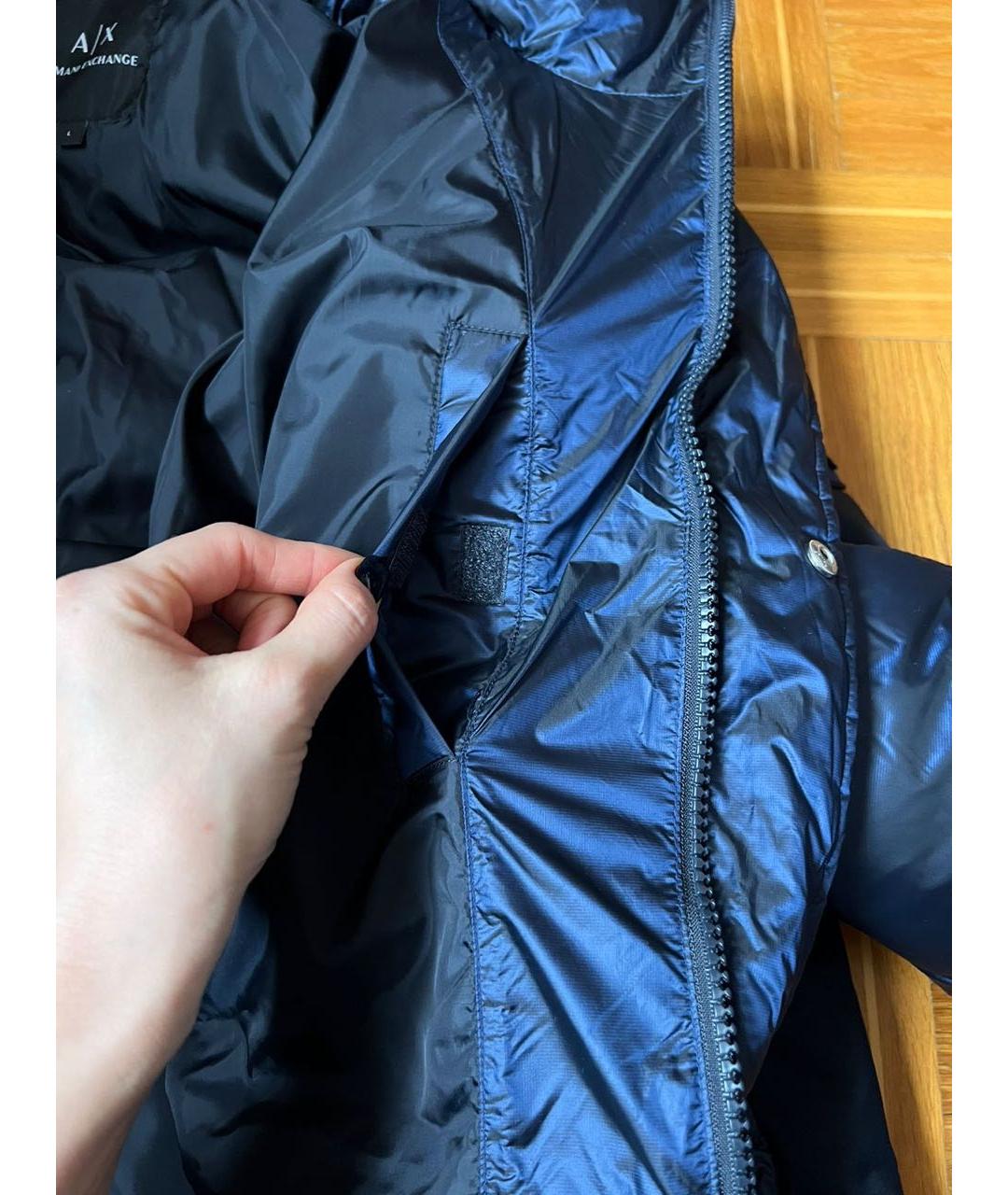 ARMANI EXCHANGE Синяя куртка, фото 7