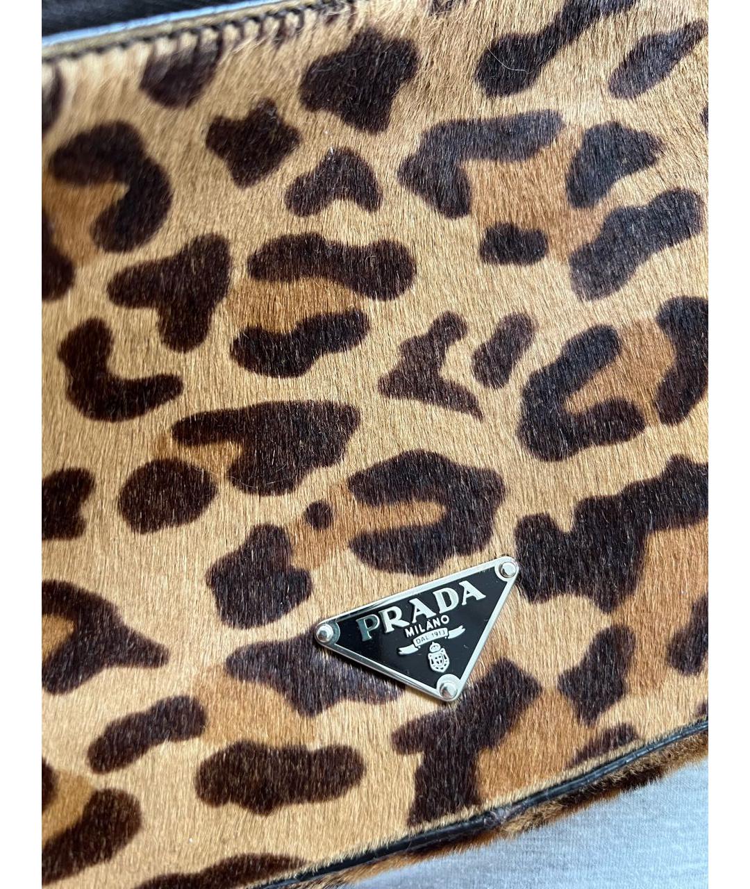 PRADA Мульти меховая сумка с короткими ручками, фото 2