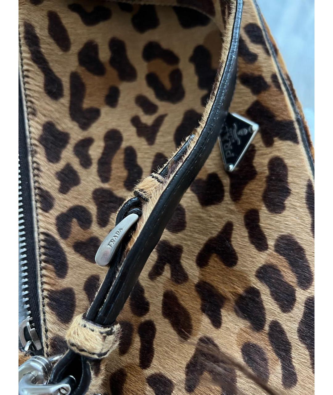 PRADA Мульти меховая сумка с короткими ручками, фото 4