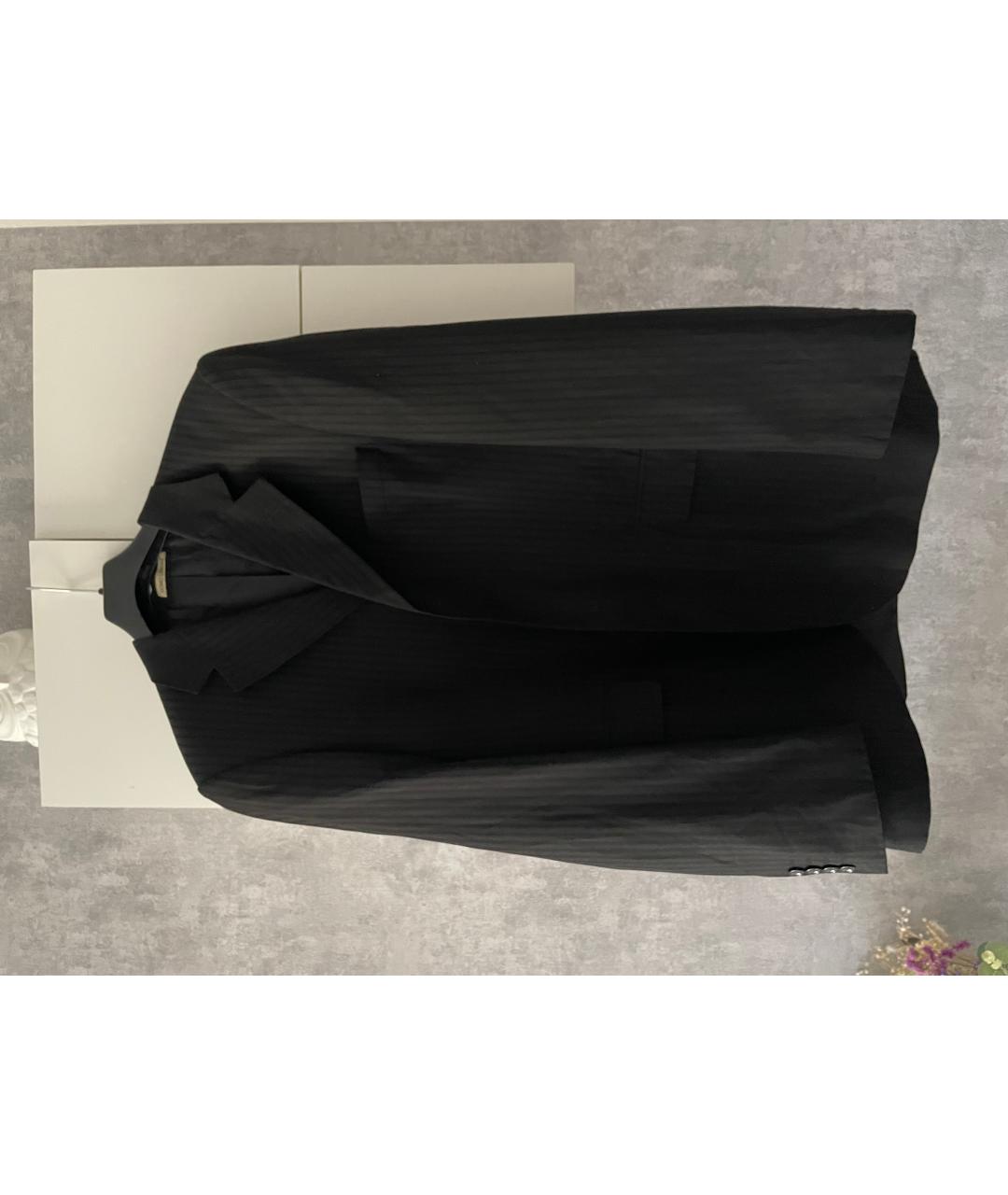 LARDINI Черный классический костюм, фото 10