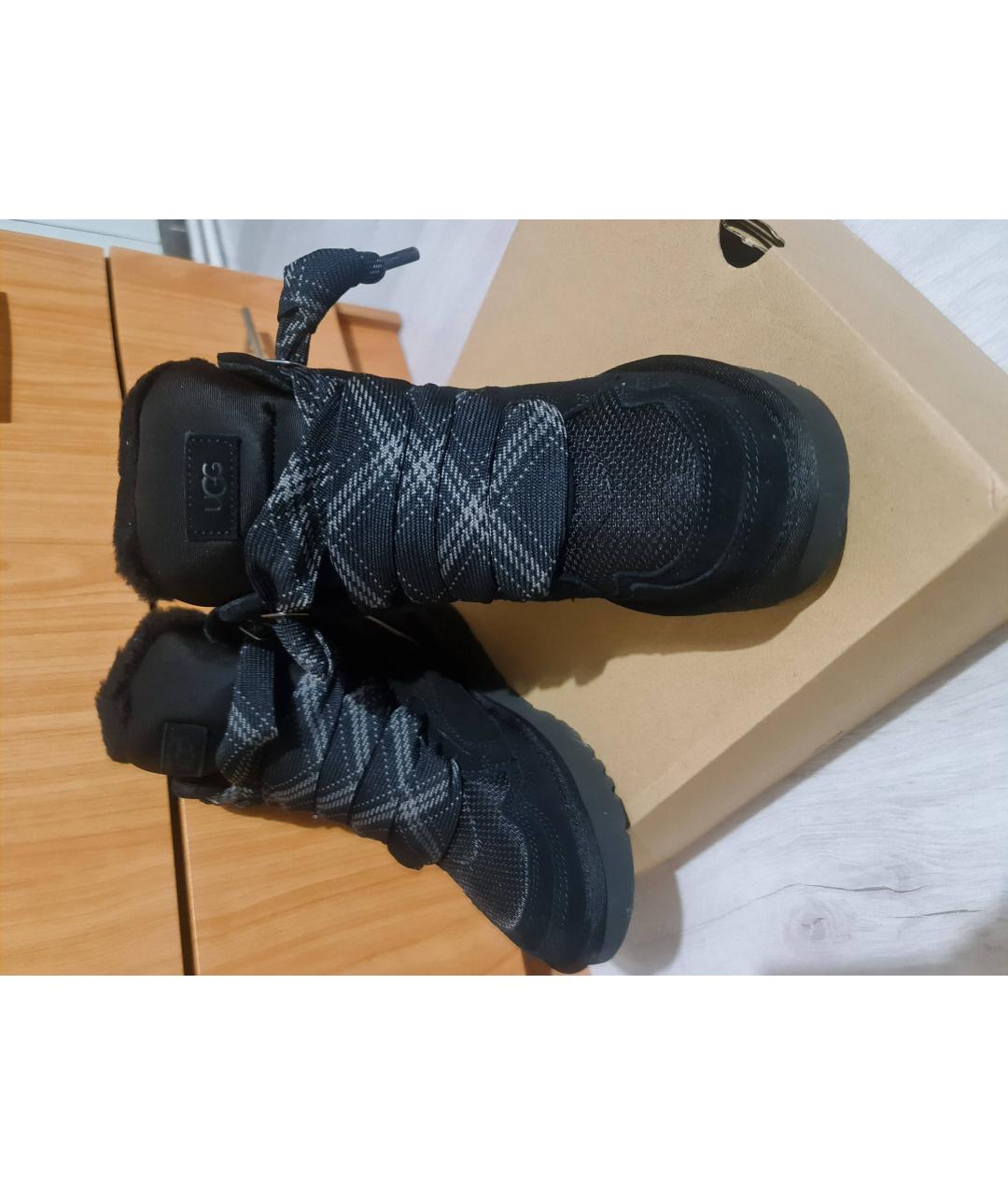 UGG Черные ботинки, фото 2
