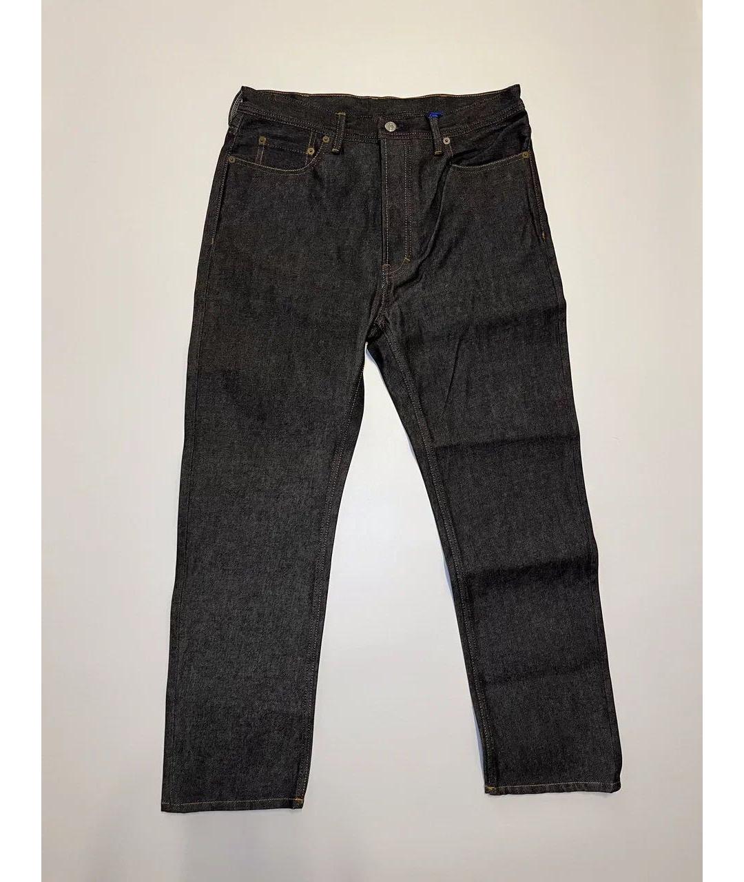 ACNE STUDIOS Черные хлопковые прямые джинсы, фото 9