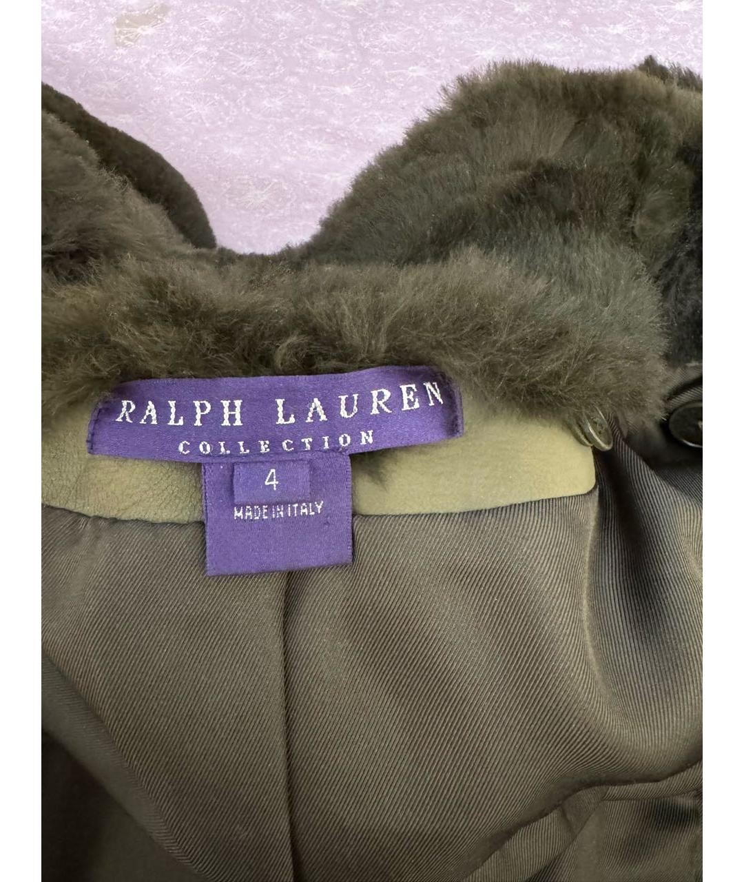 RALPH LAUREN PURPLE LABEL Кожаная куртка, фото 3