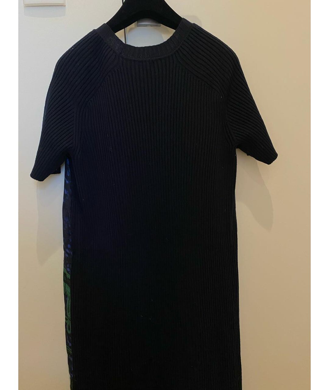 LOUIS VUITTON PRE-OWNED Черное шелковое повседневное платье, фото 2