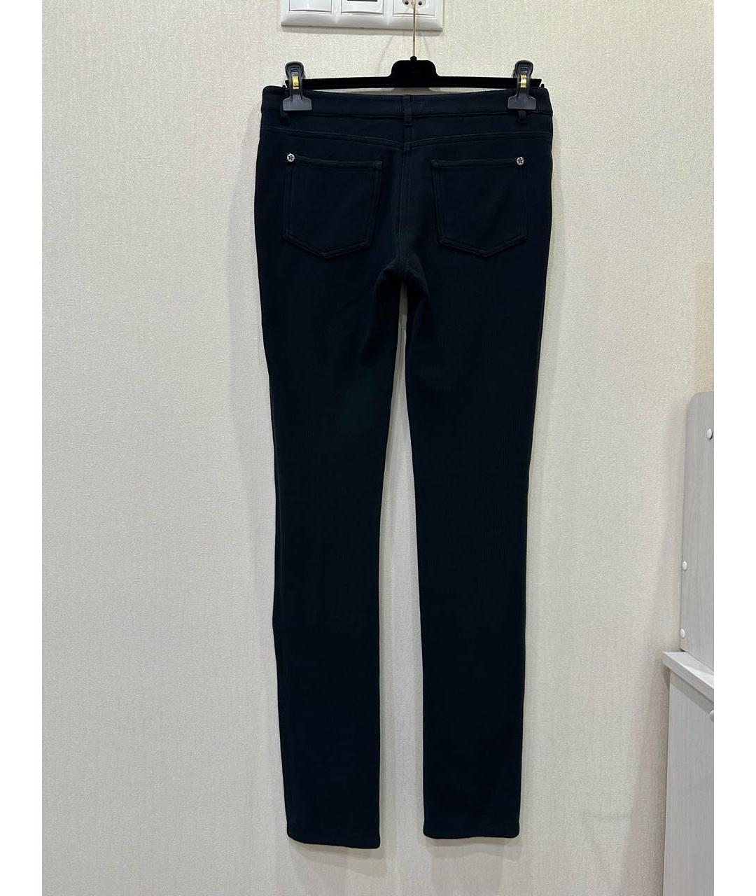 CHANEL PRE-OWNED Черные джинсы слим, фото 4