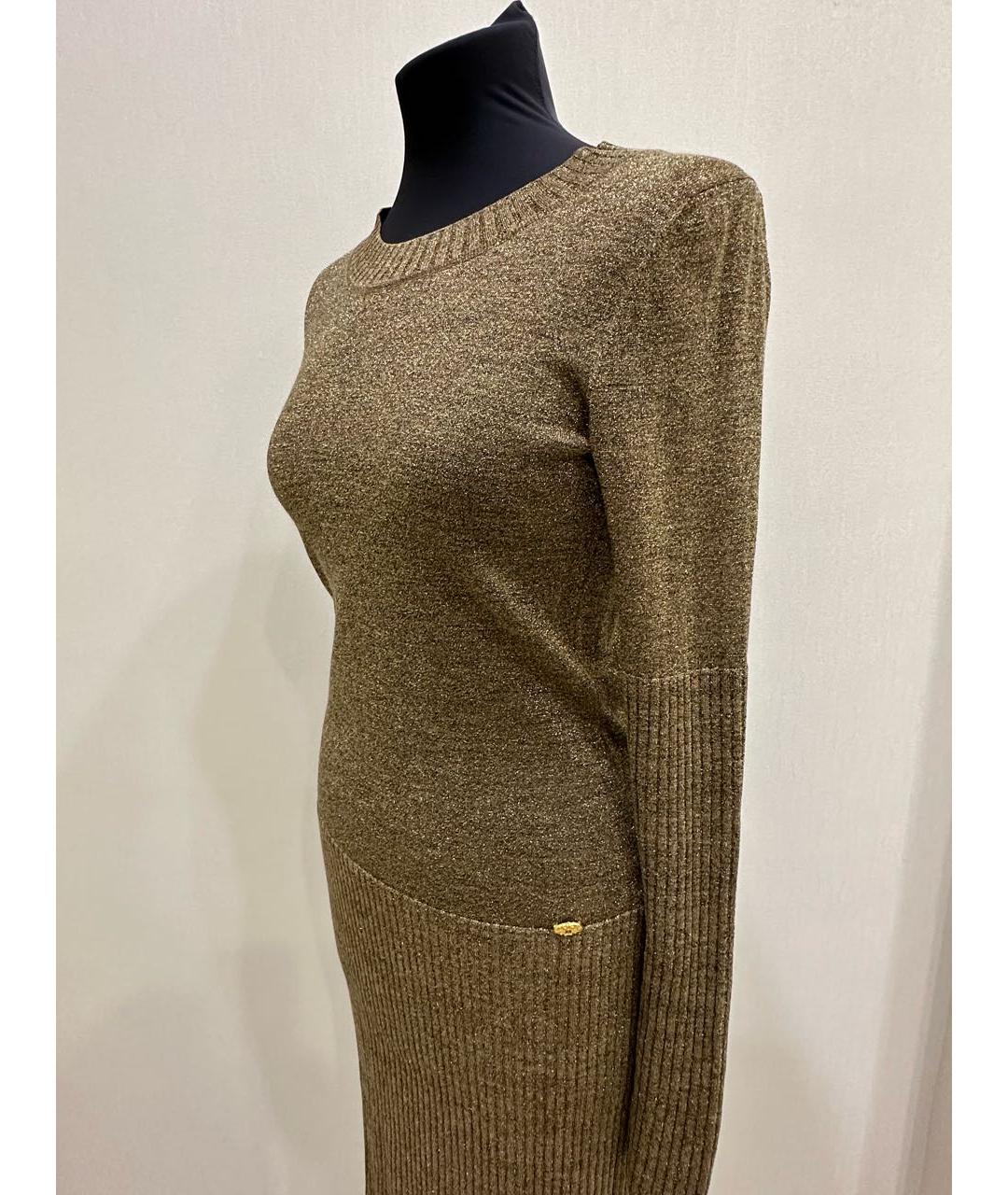 CHANEL Золотое платье, фото 4
