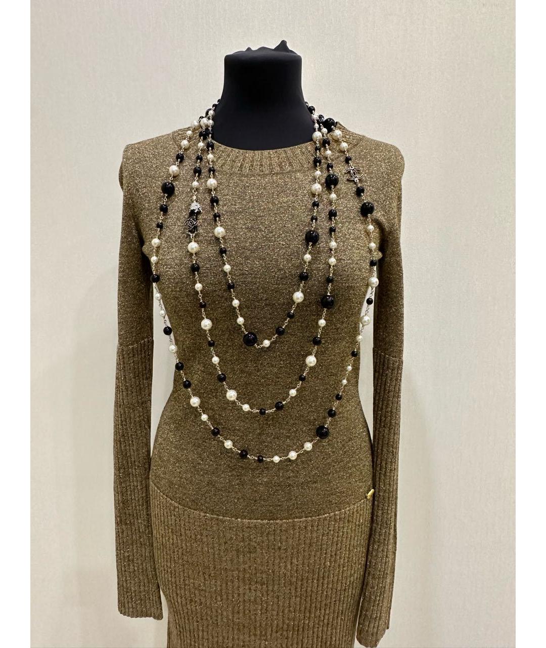 CHANEL Золотое платье, фото 6