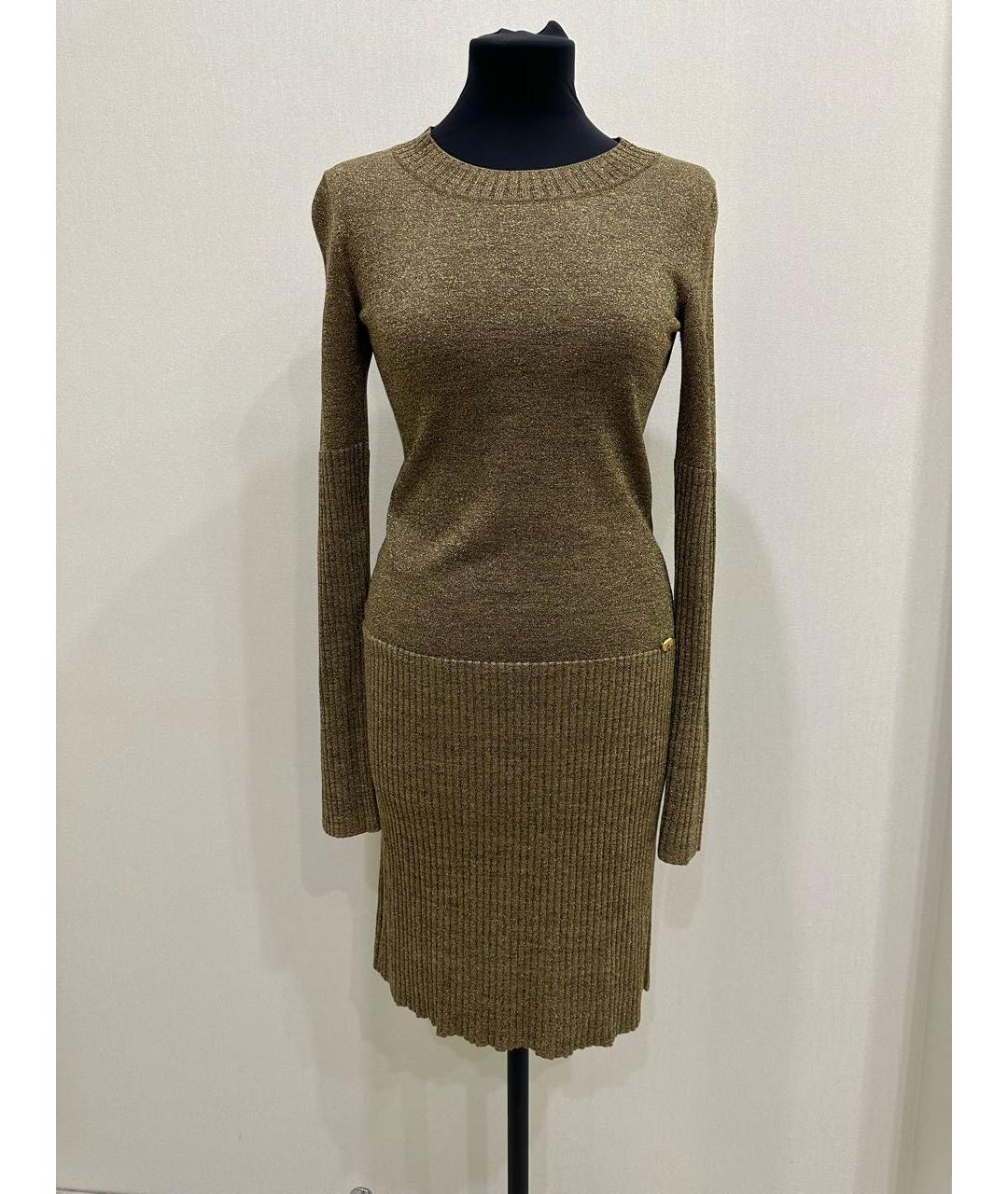 CHANEL Золотое платье, фото 9