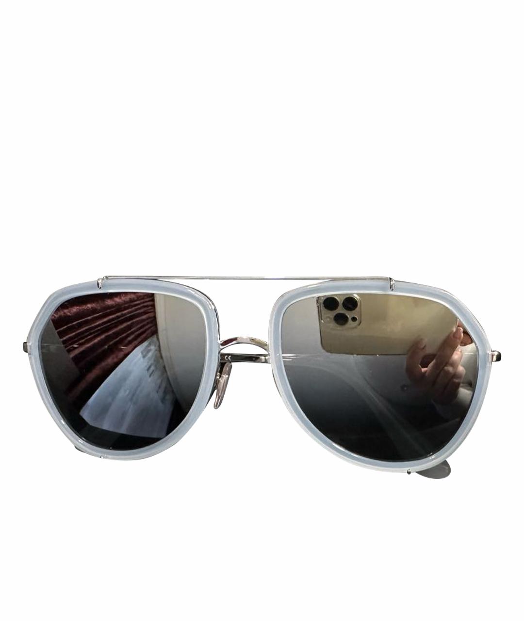 DOLCE&GABBANA Голубые солнцезащитные очки, фото 1