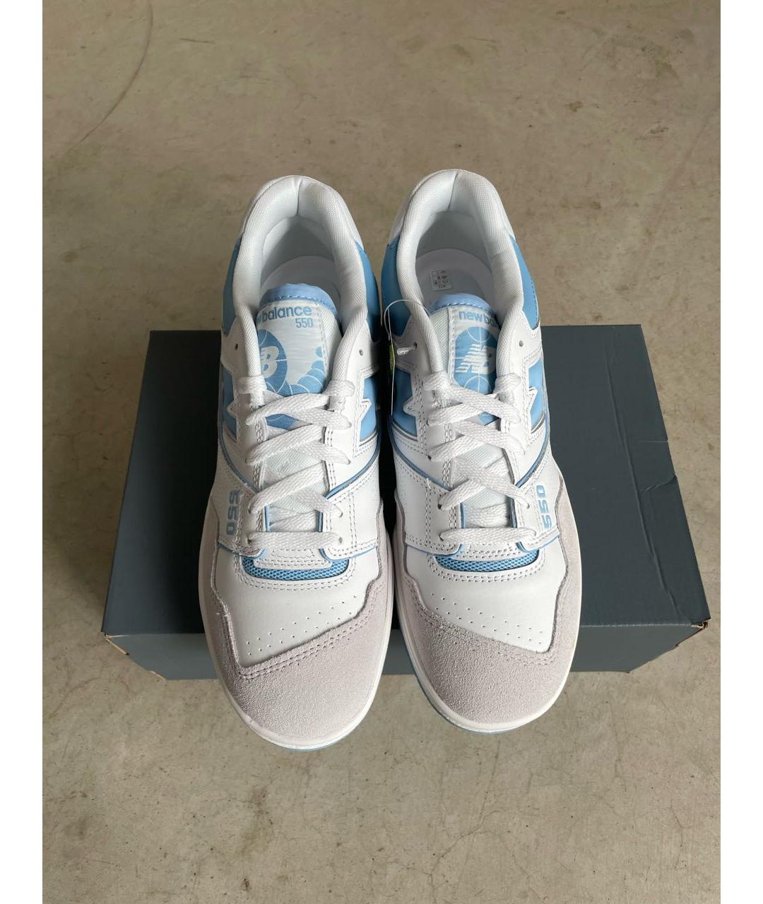 NEW BALANCE Белые низкие кроссовки / кеды, фото 2