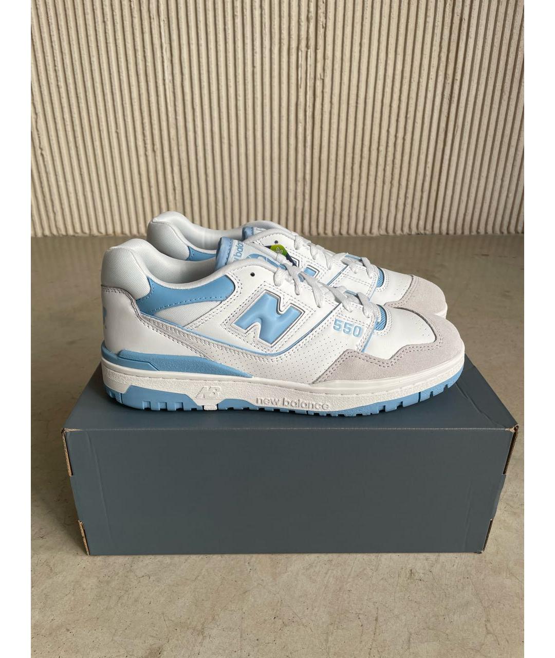 NEW BALANCE Белые низкие кроссовки / кеды, фото 5
