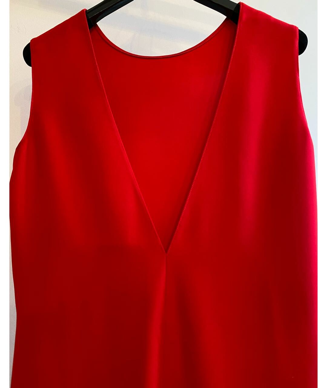 CAROLINA HERRERA Красное полиэстеровое повседневное платье, фото 4