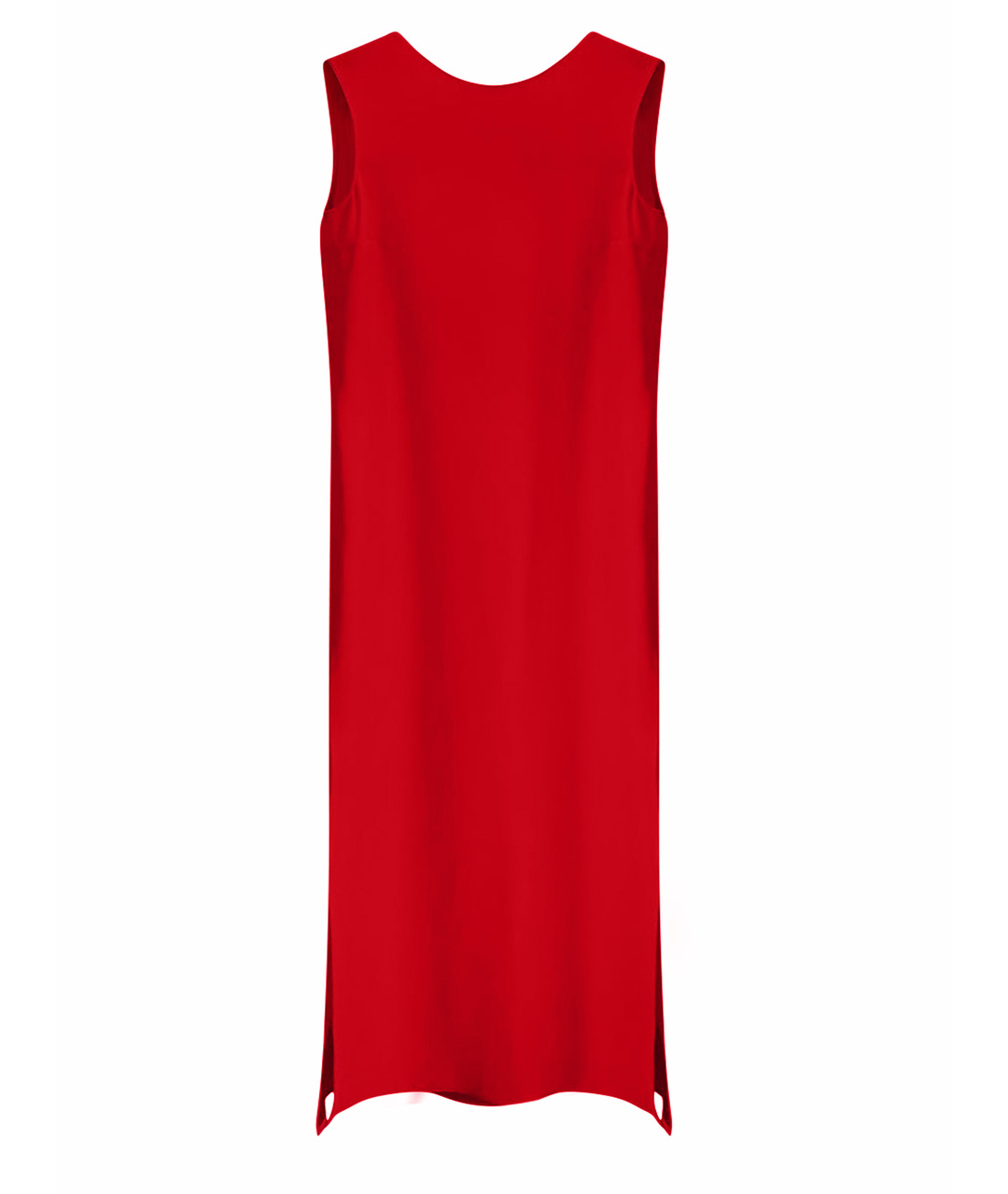 CAROLINA HERRERA Красное полиэстеровое повседневное платье, фото 1