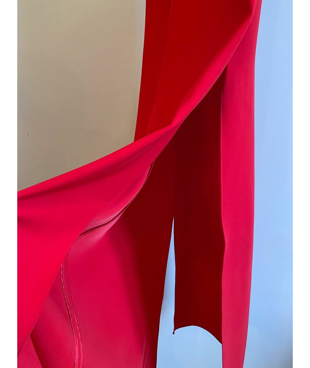 CAROLINA HERRERA Красное полиэстеровое повседневное платье, фото 5