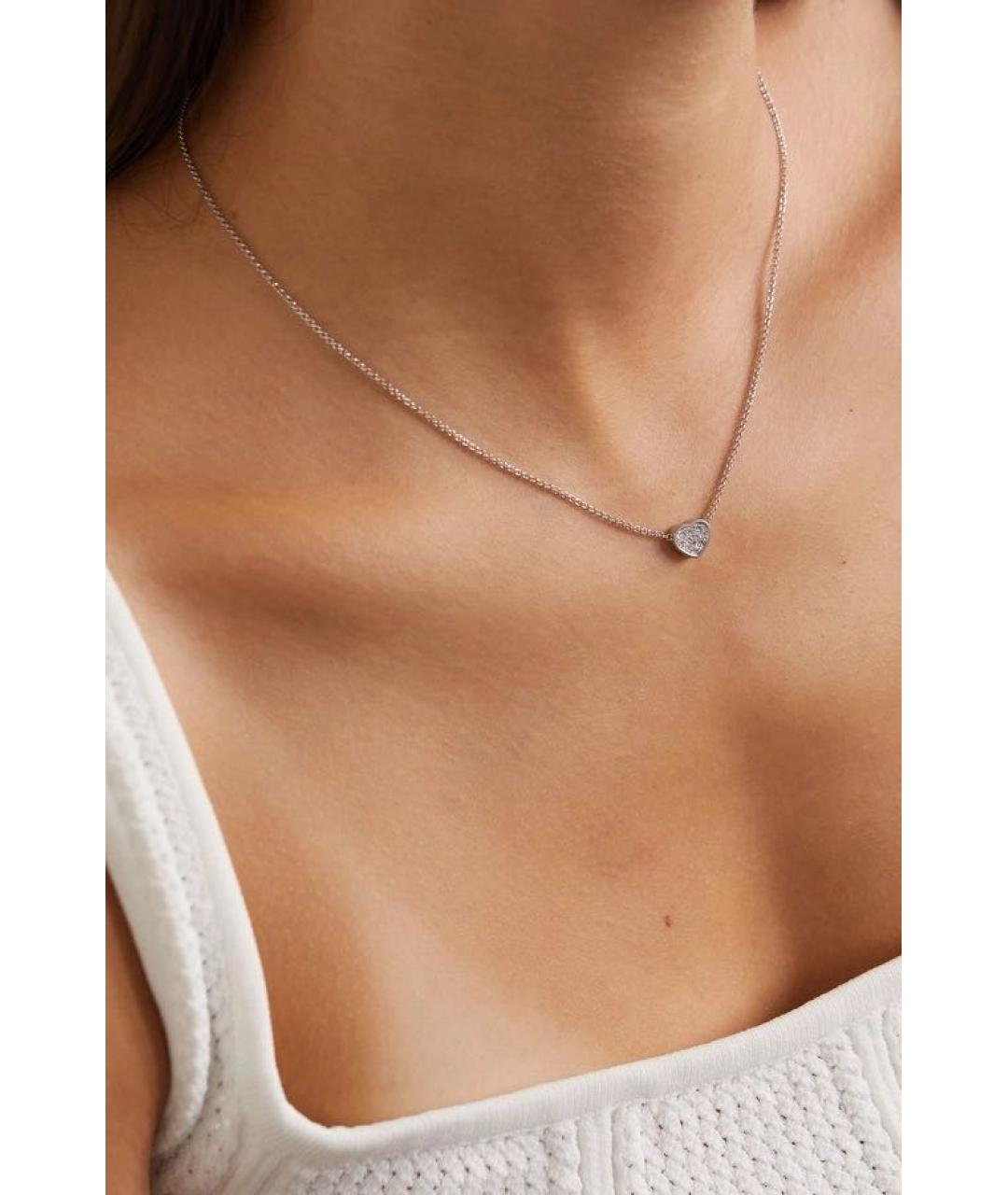 CHOPARD Белое колье из белого золота, фото 6