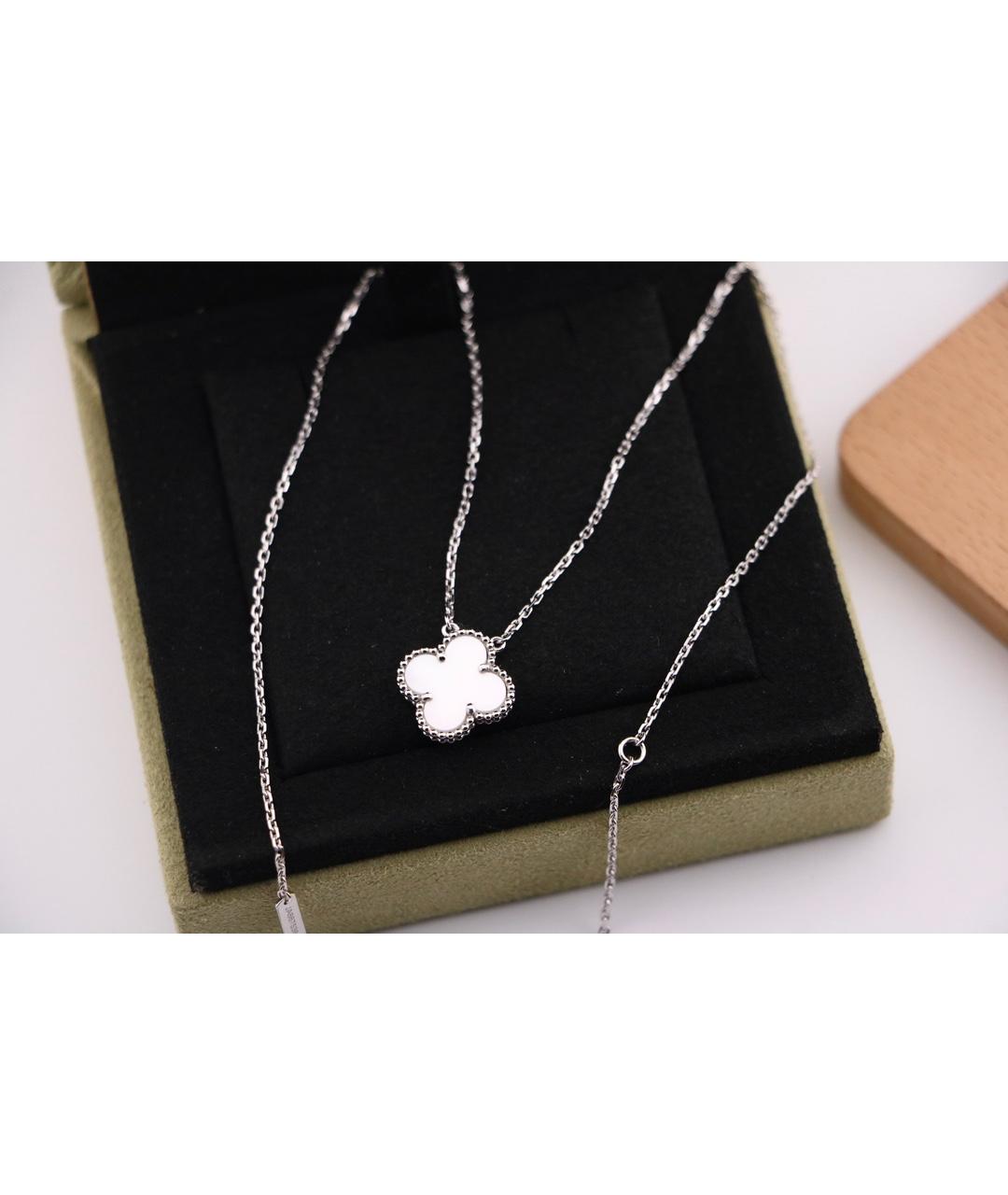 VAN CLEEF & ARPELS Серебряное колье из белого золота, фото 3