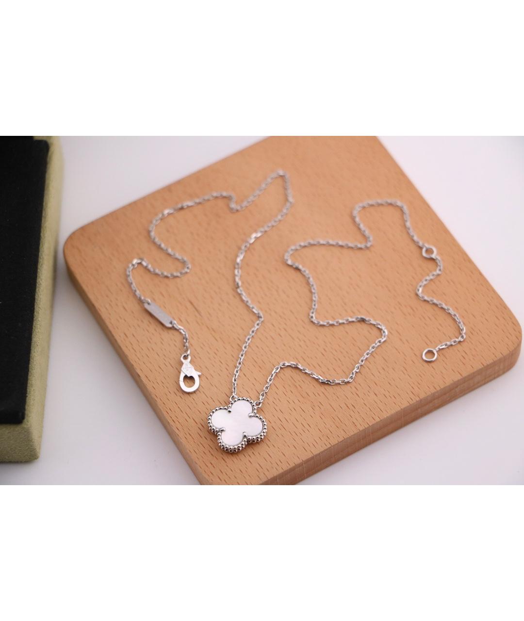 VAN CLEEF & ARPELS Серебряное колье из белого золота, фото 4