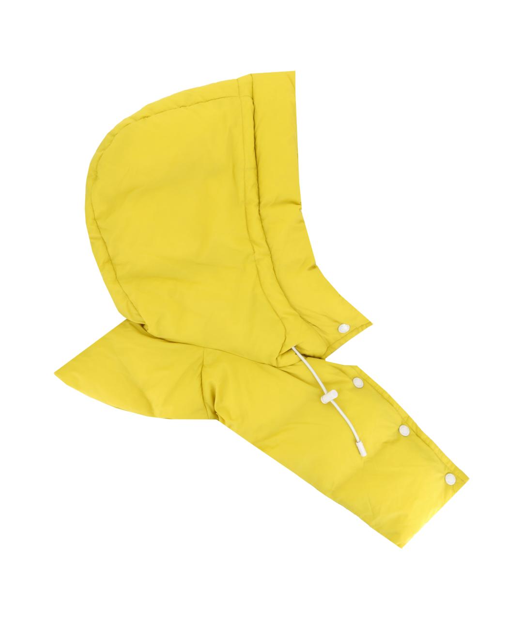 YVES SALOMON Желтый капюшон, фото 3