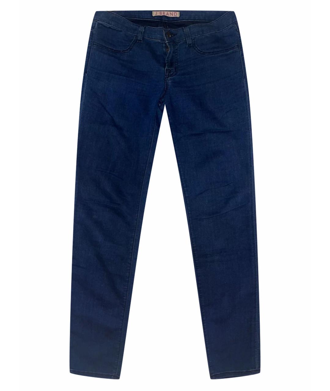 JBRAND Синие хлопко-полиэстеровые джинсы слим, фото 1