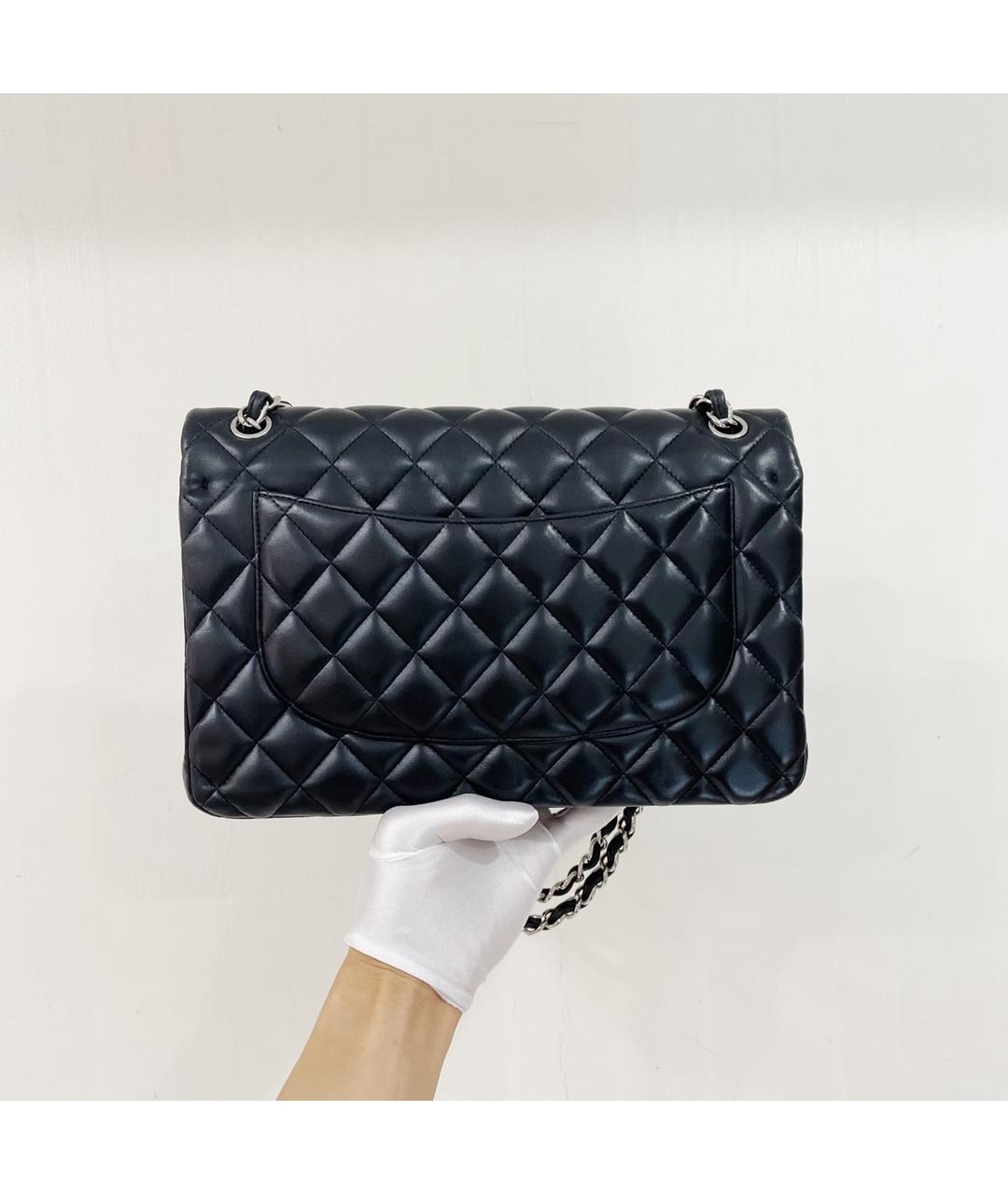 CHANEL Черная кожаная сумка через плечо, фото 3