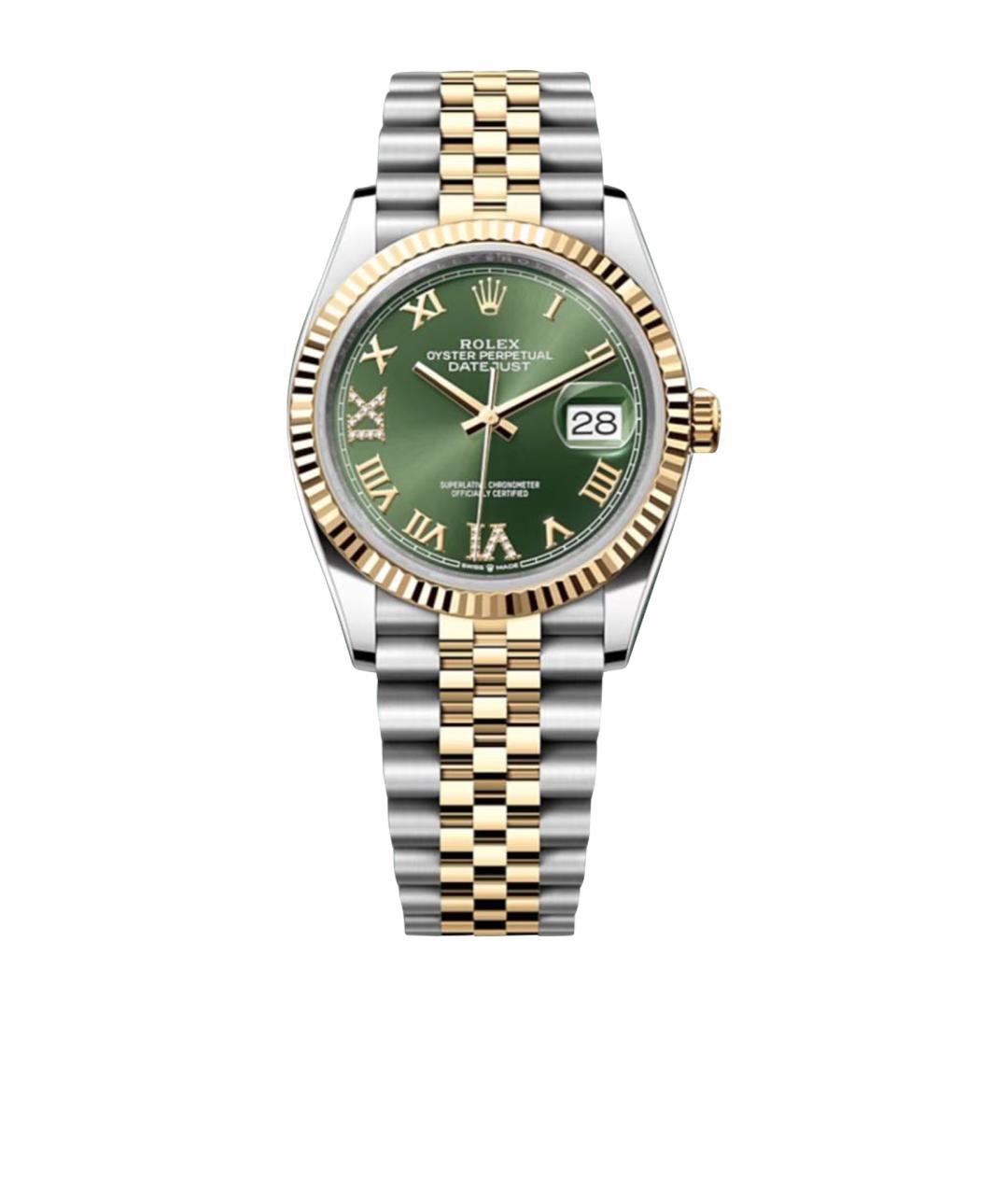 ROLEX Зеленые часы, фото 1
