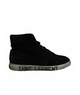 Высокие кроссовки / кеды SAINT LAURENT JOE SNEAKERS IN SUEDE