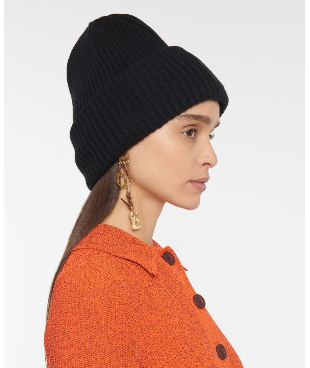 Acne studios black beanie online