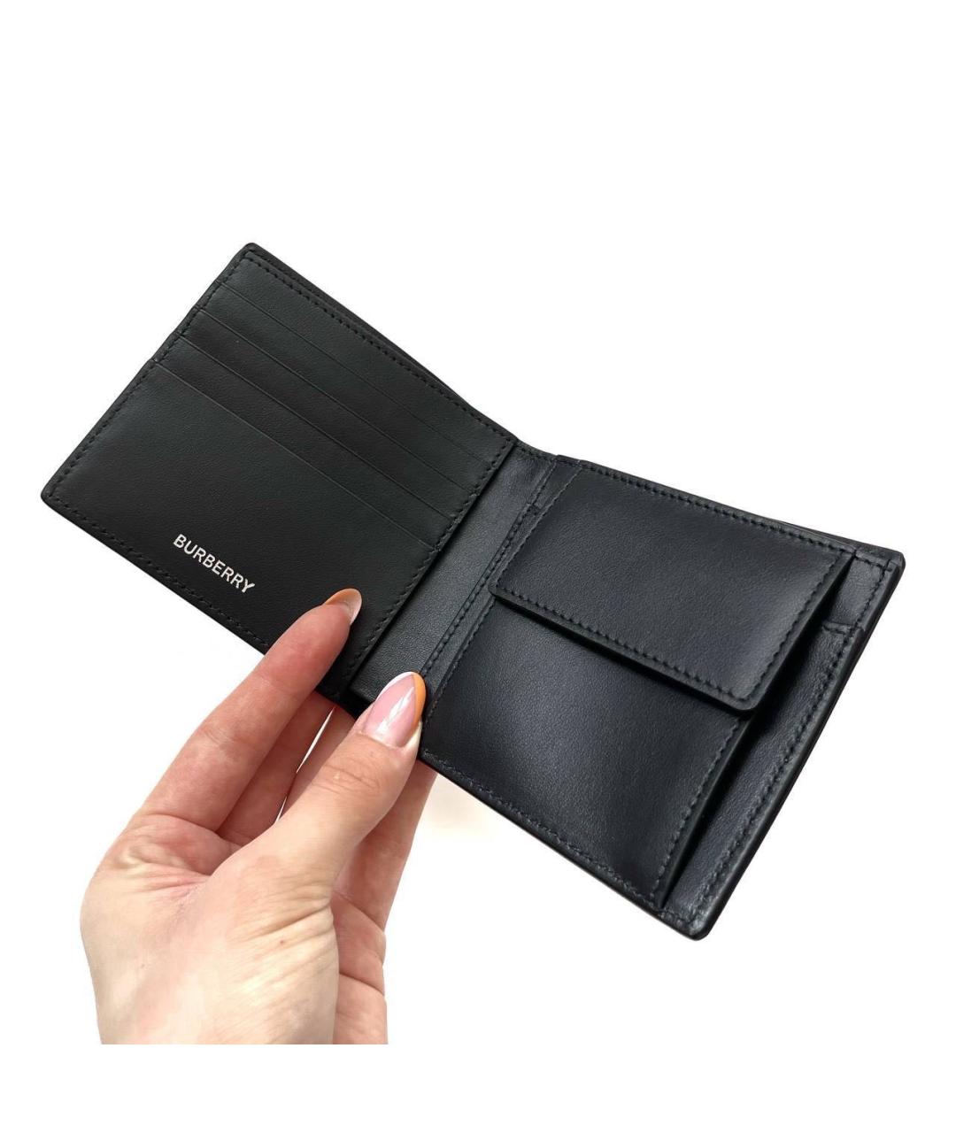 BURBERRY Кожаный кошелек, фото 2
