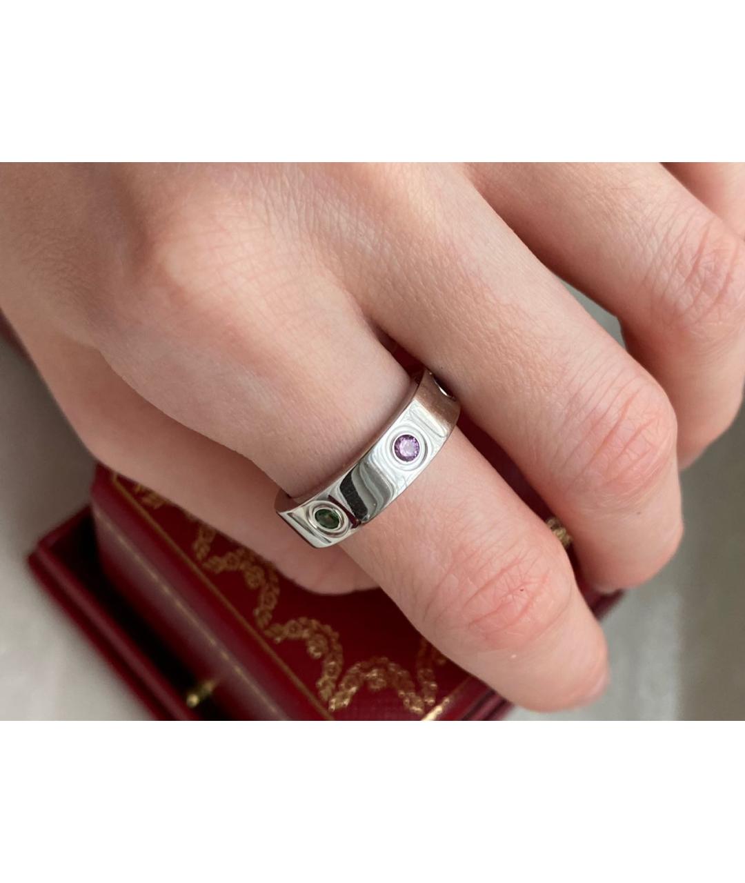 CARTIER Белое кольцо из белого золота, фото 6