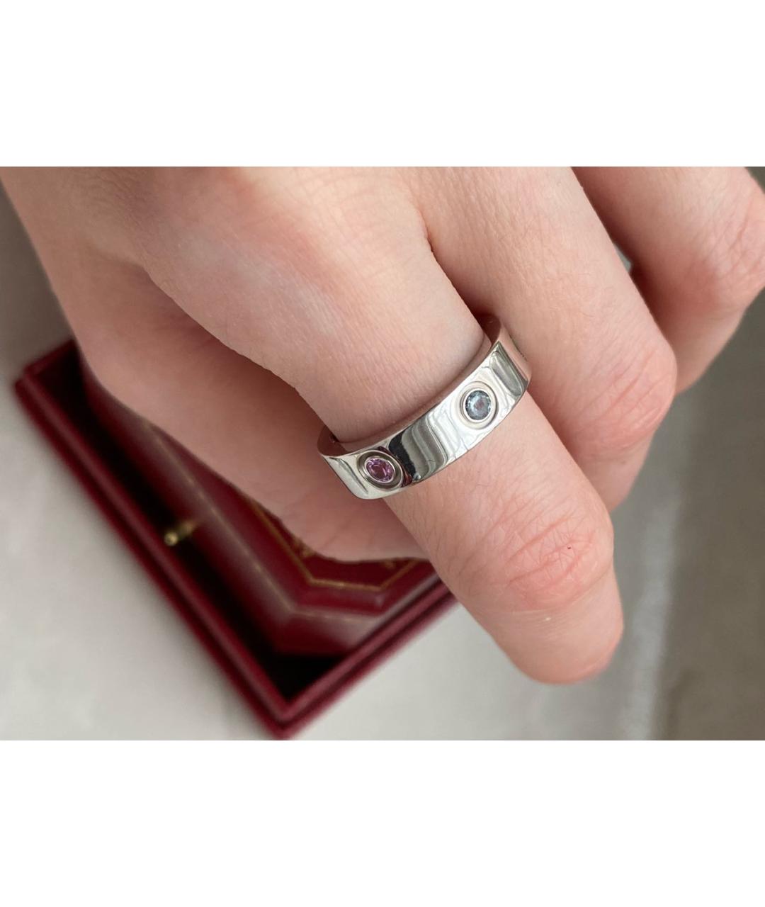 CARTIER Белое кольцо из белого золота, фото 7