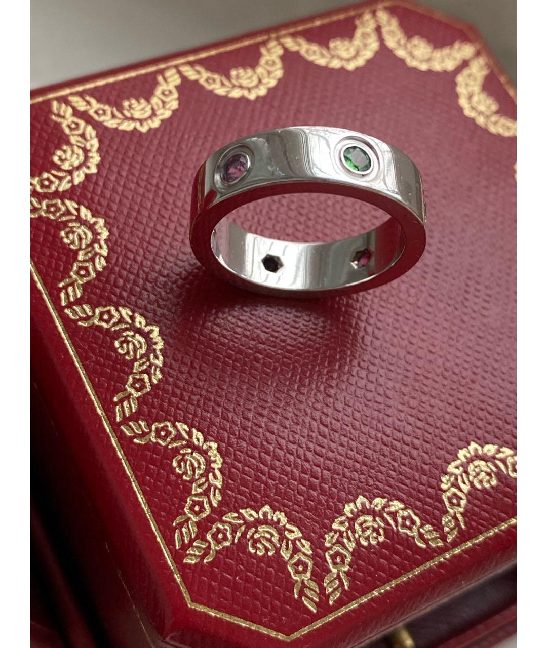 CARTIER Белое кольцо из белого золота, фото 8