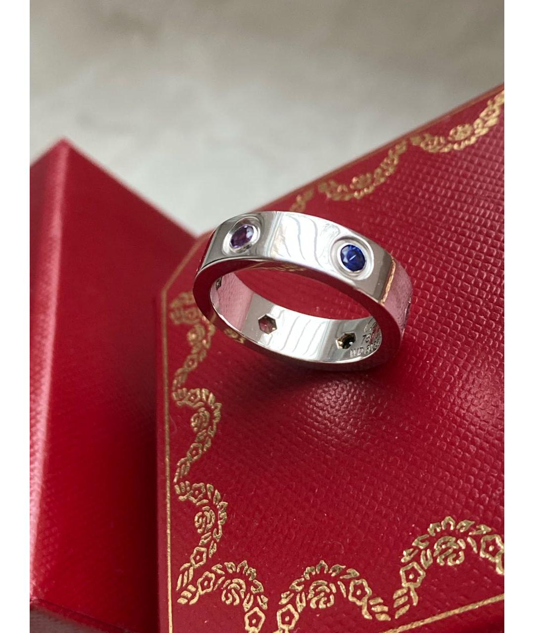 CARTIER Белое кольцо из белого золота, фото 2