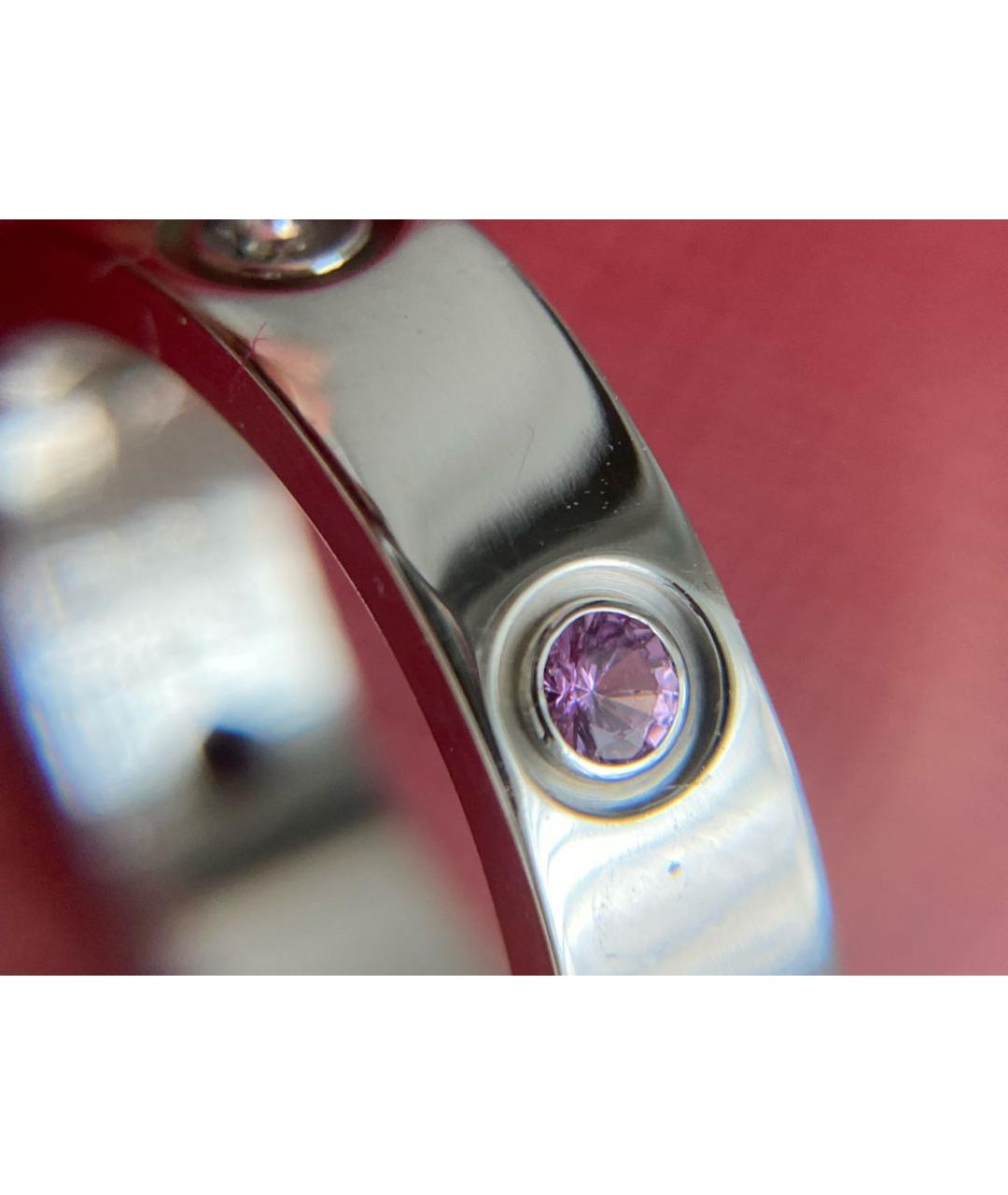 CARTIER Белое кольцо из белого золота, фото 3