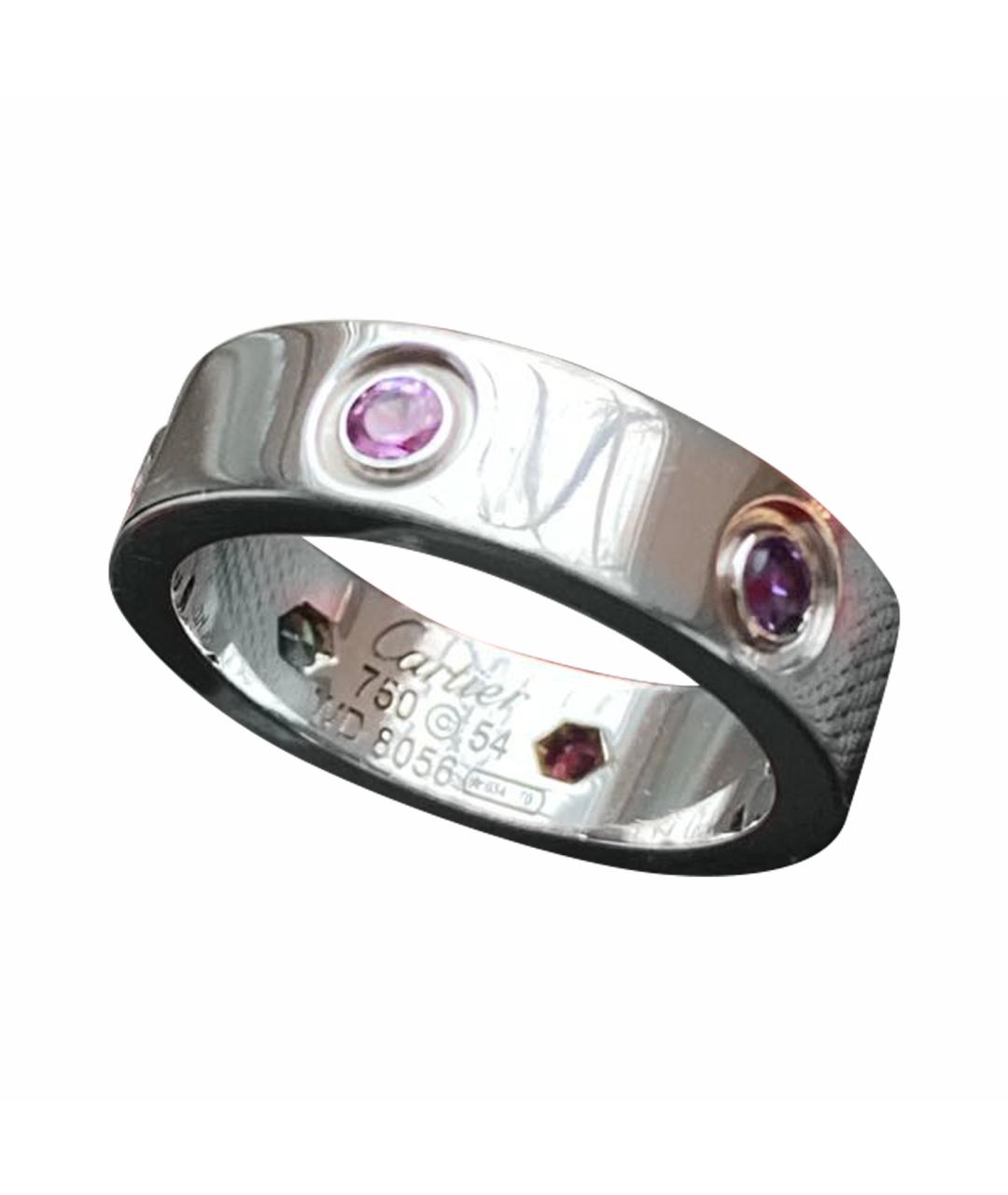 CARTIER Белое кольцо из белого золота, фото 1