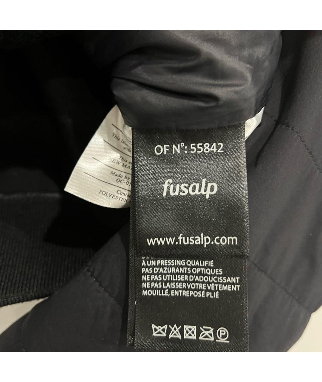 FUSALP Черная полиамидовая куртка, фото 4