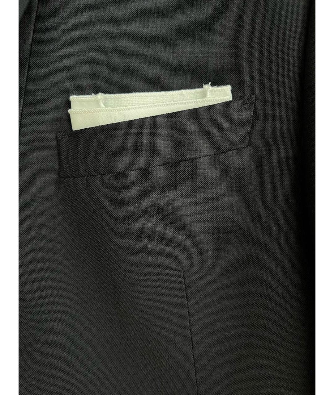 NEIL BARRETT Черный полиэстеровый пиджак, фото 3