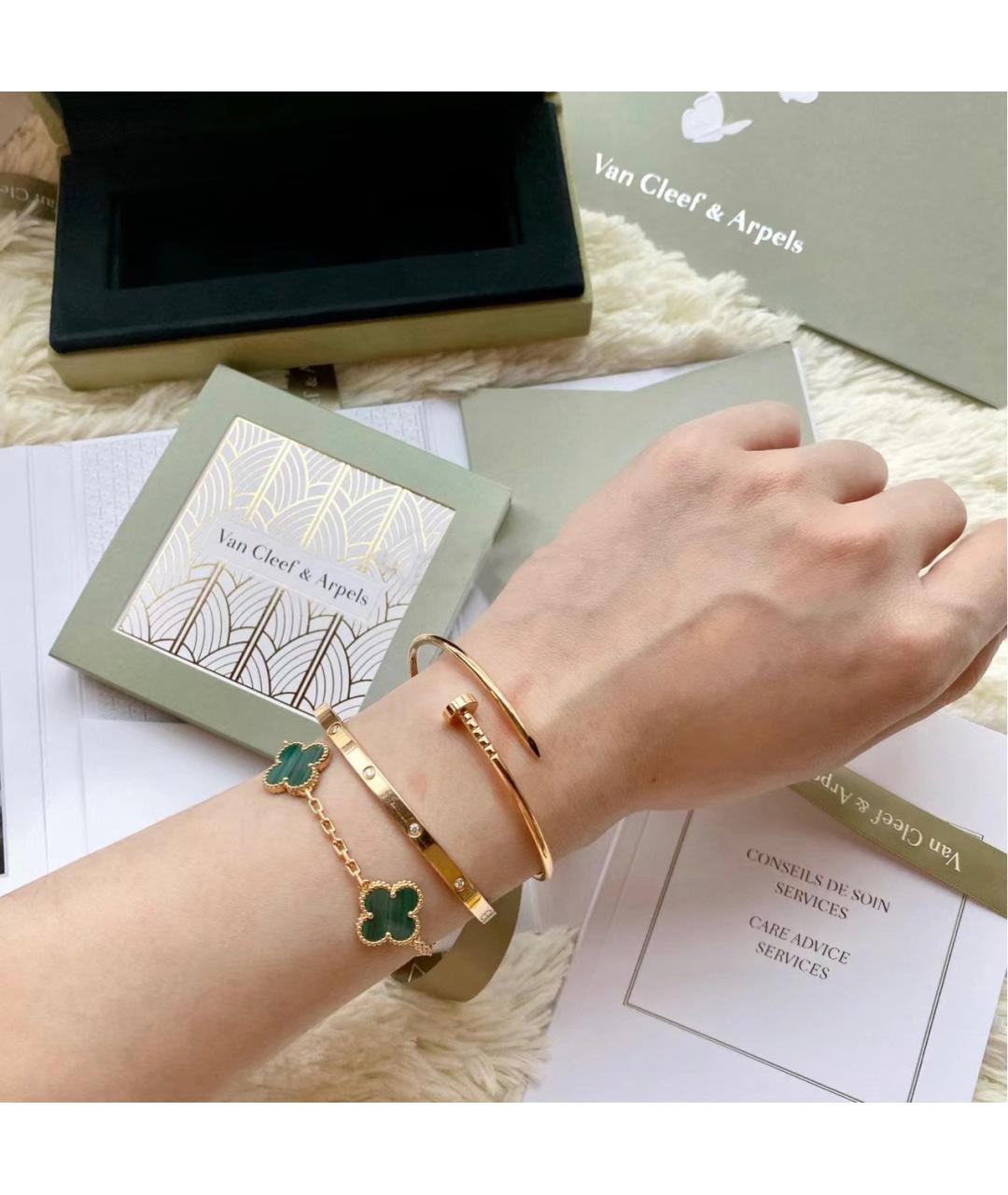 VAN CLEEF & ARPELS Золотой браслет из желтого золота, фото 2