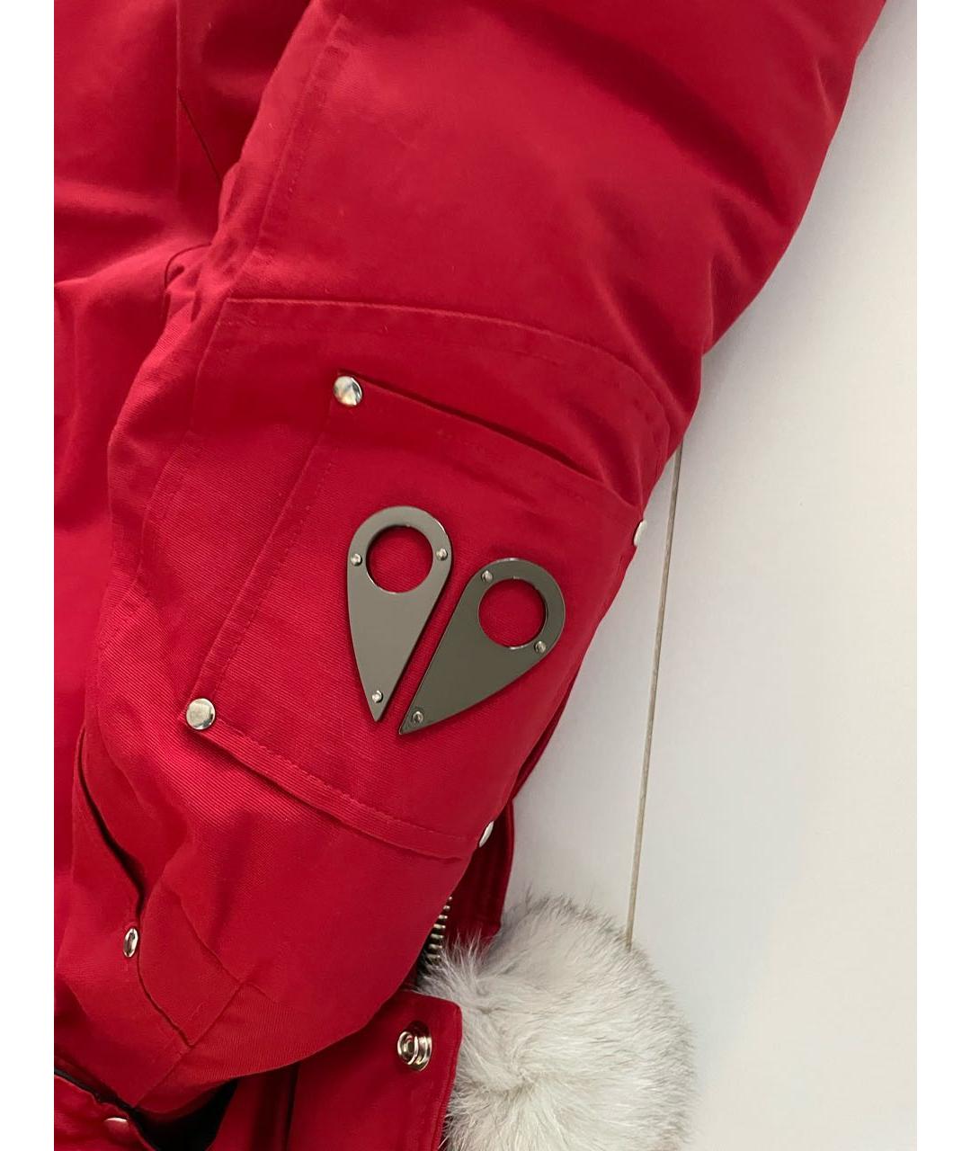 MOOSE KNUCKLES Красная хлопковая куртка, фото 5