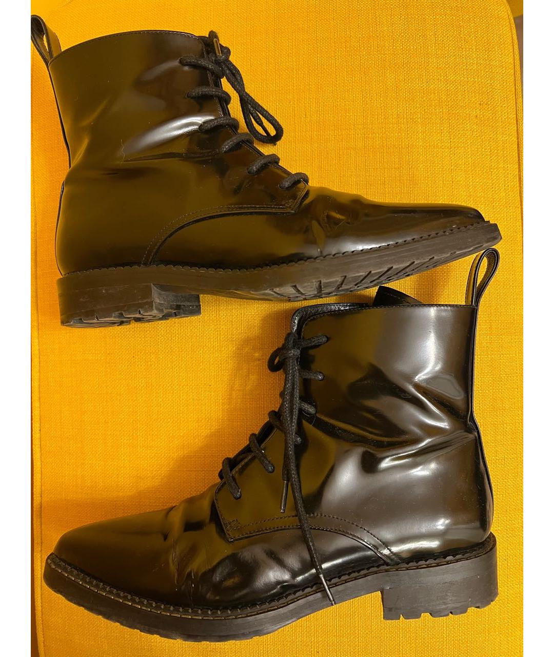 INCH2 Черные кожаные ботинки, фото 8