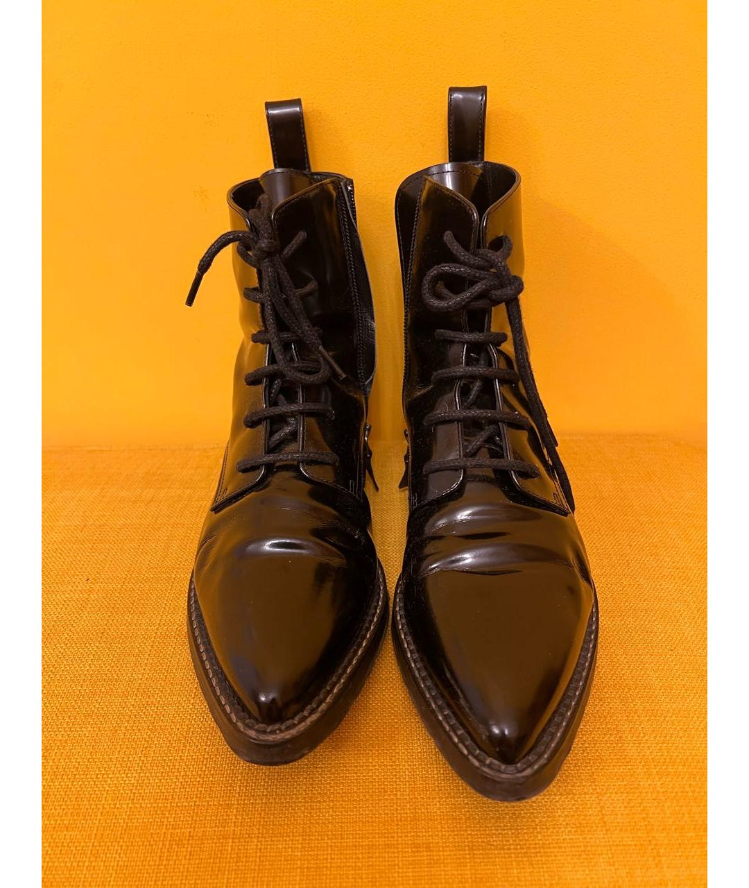 INCH2 Черные кожаные ботинки, фото 2