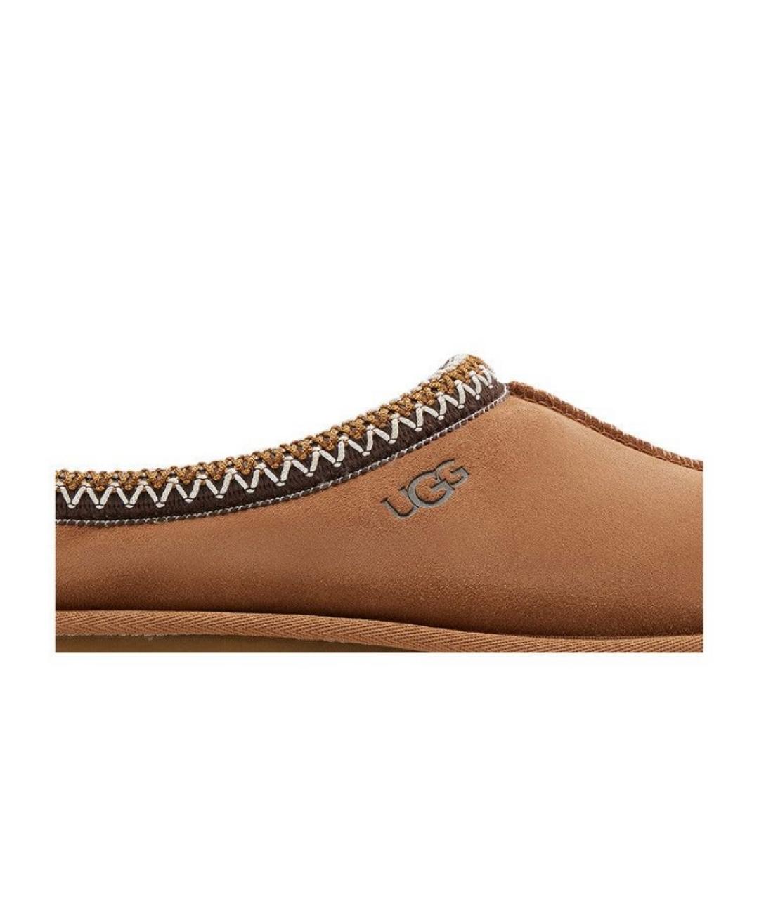 UGG Коричневые замшевые мюли, фото 2