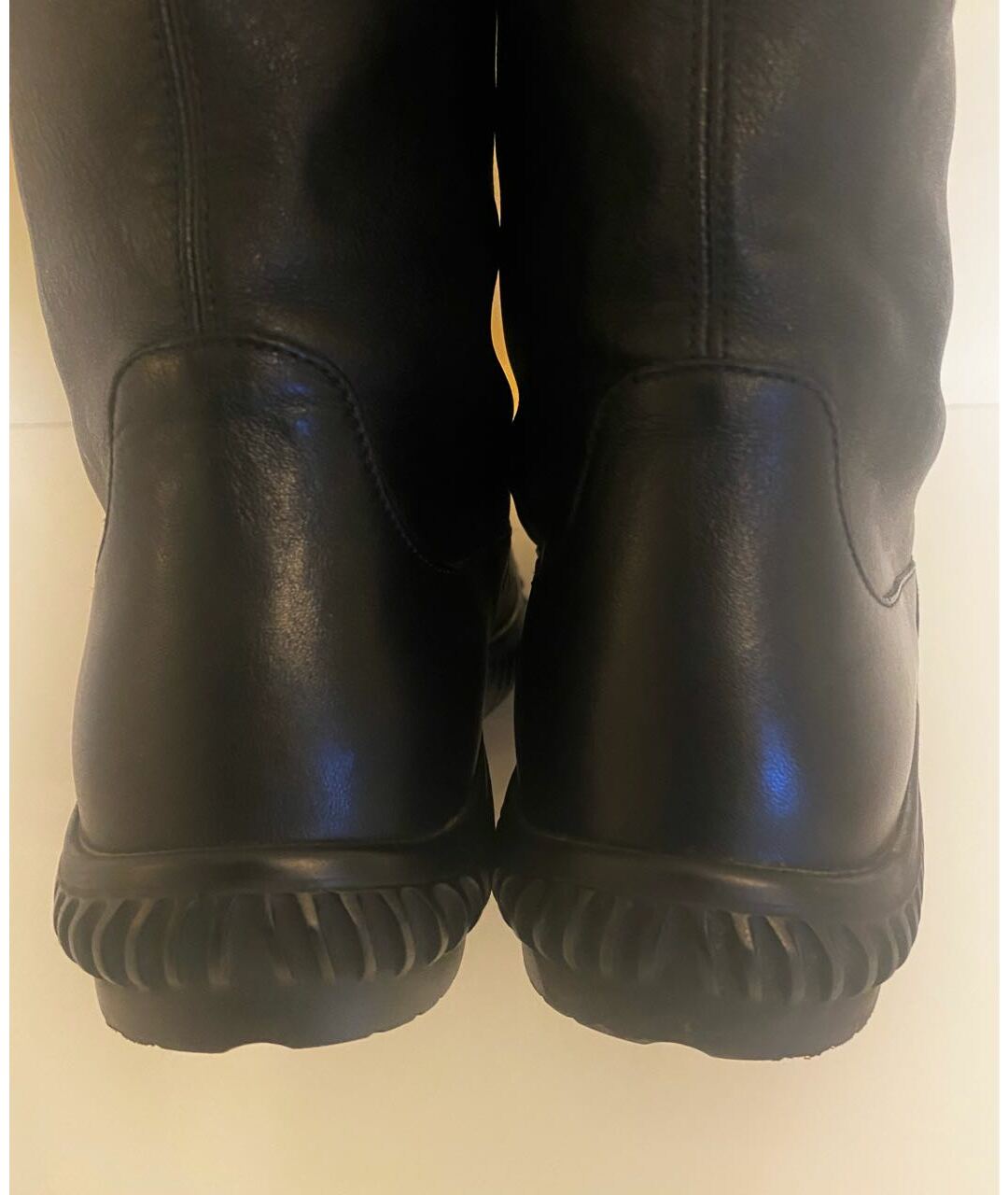 GUCCI Черные кожаные высокие ботинки, фото 3