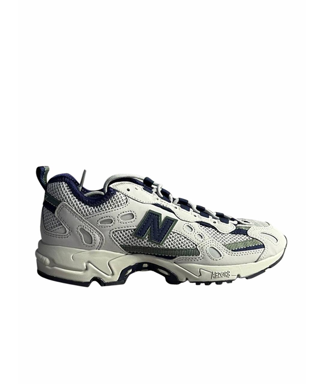 NEW BALANCE Серые текстильные кроссовки, фото 1