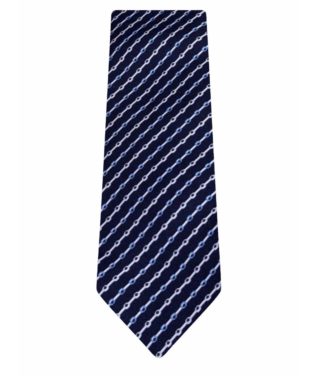 HERMES PRE-OWNED Синий тканевый галстук, фото 1