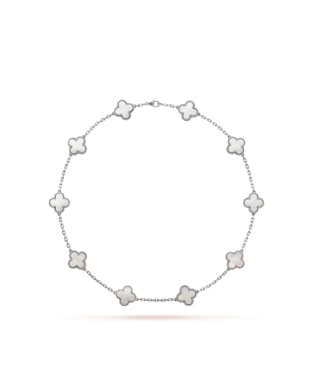VAN CLEEF & ARPELS Белое колье из белого золота, фото 6