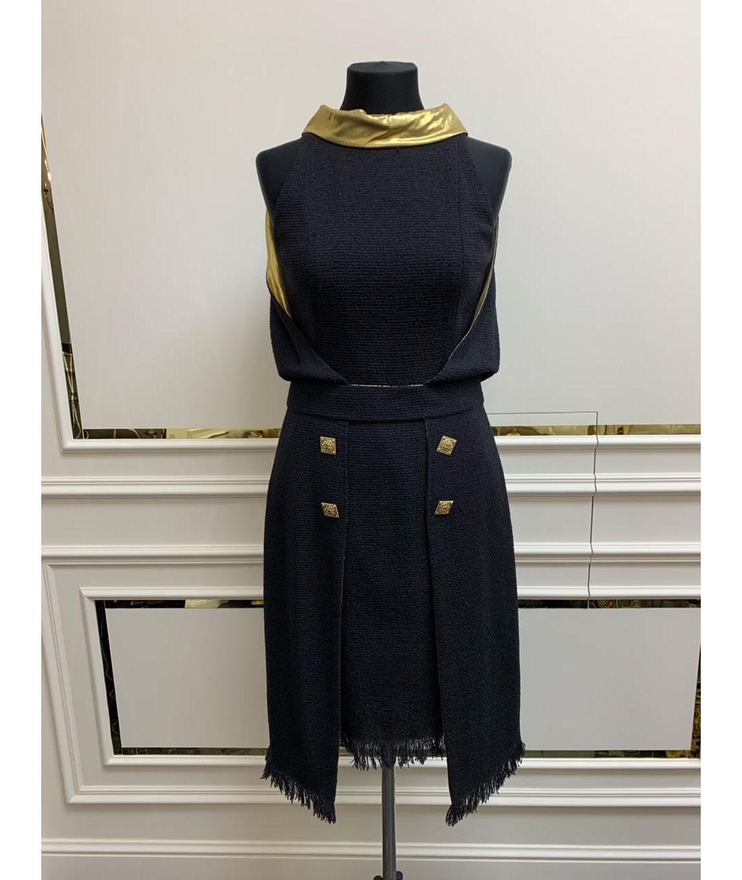 CHANEL Мульти платье, фото 7