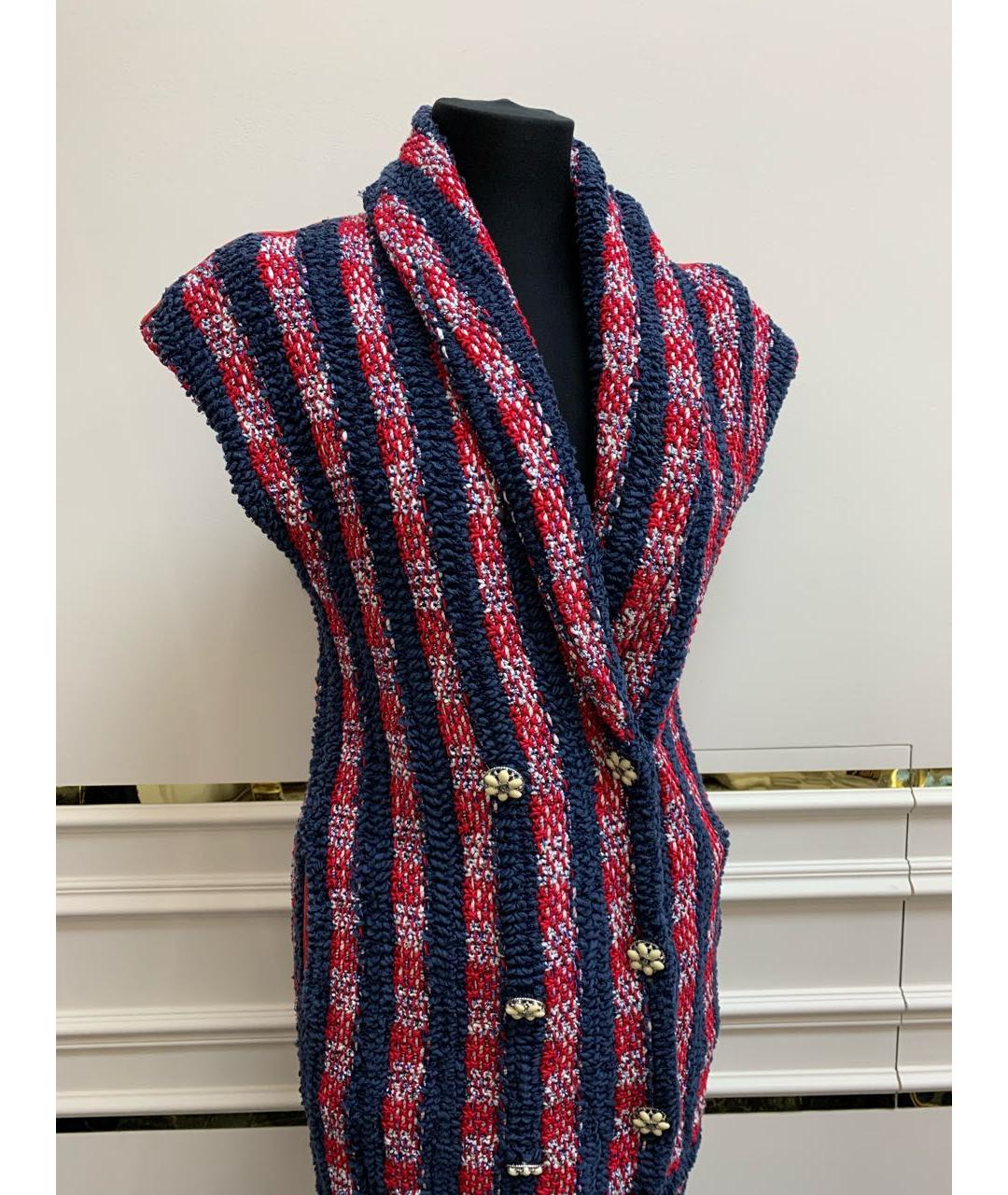 CHANEL Мульти платье, фото 4